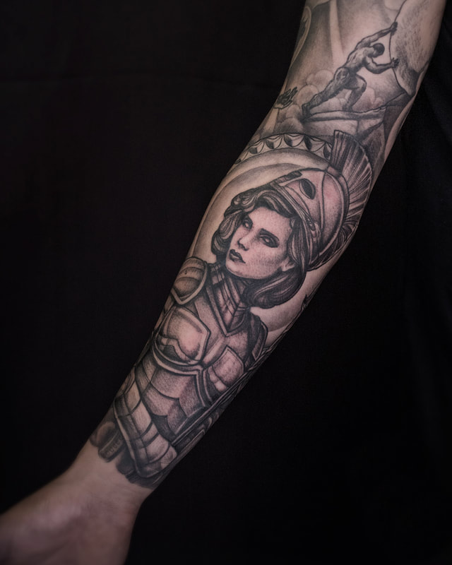 Tattoo by tattoo artist Adam LoRusso Last Light Tattoo Studio Medford Massachusetts